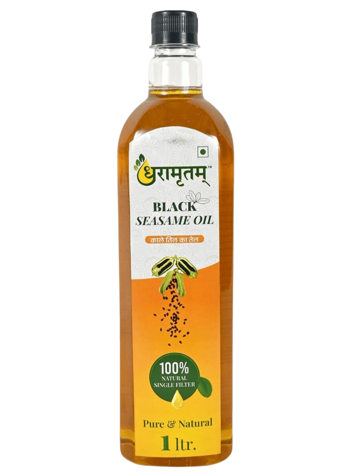 Black Sesame Oil (Cold-Pressed)