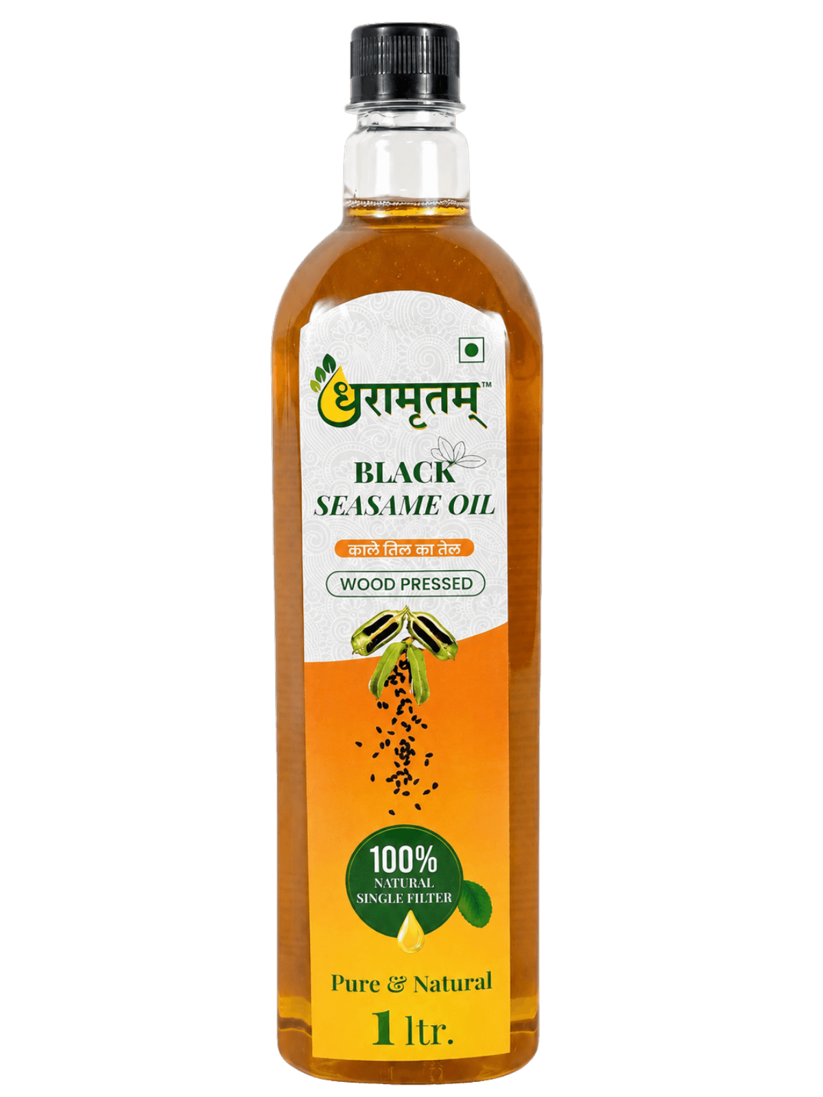 Black Sesame Oil (Wood-Pressed)